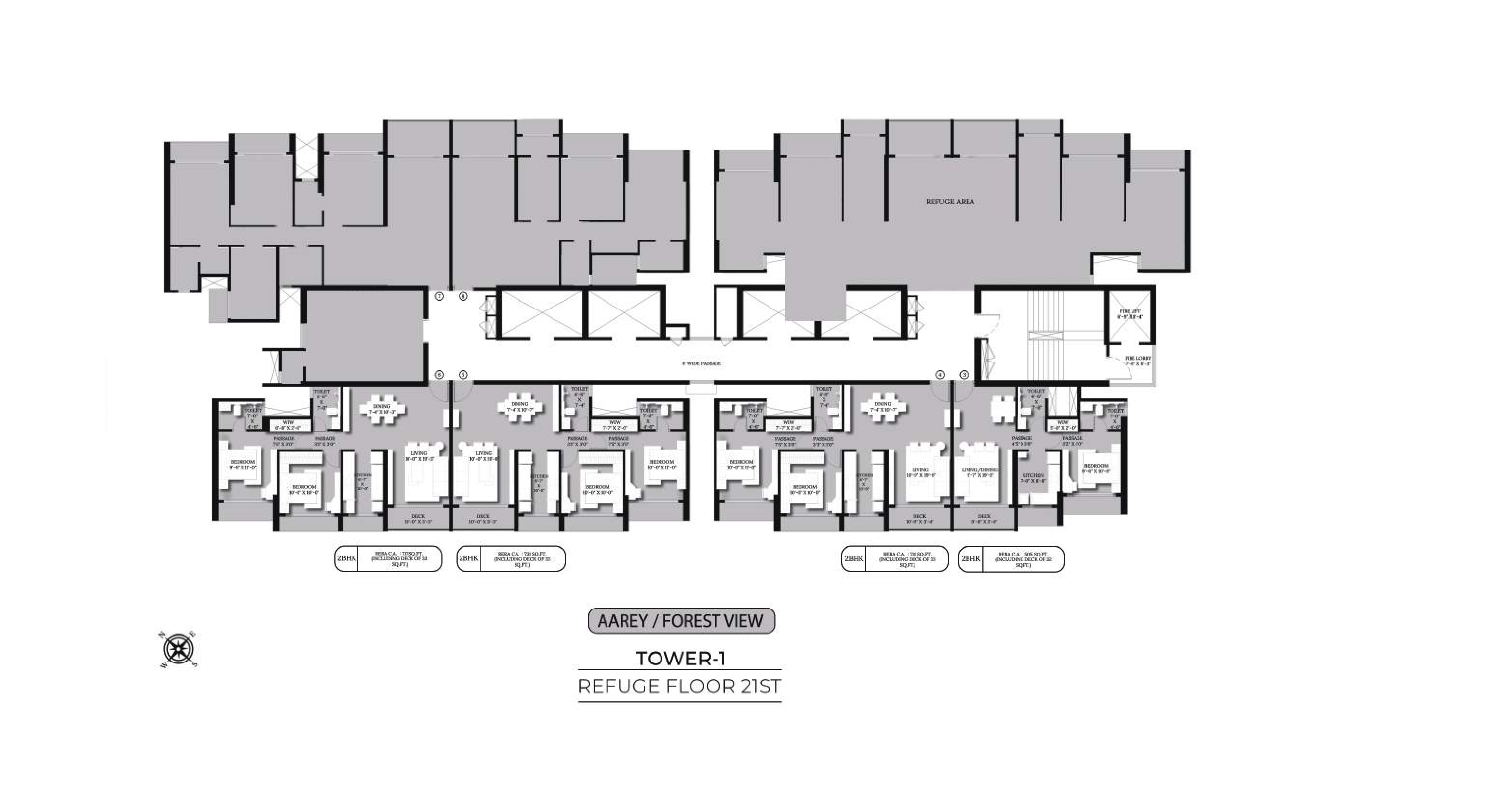 2+2 Jodi Floor Plan